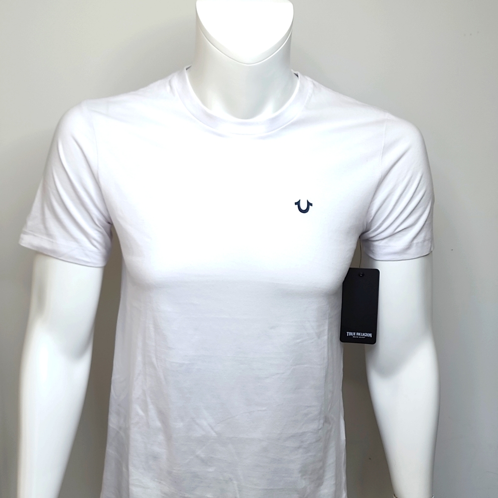 TRUE RELIGION WHITE TSHIRT SIZE SMALL